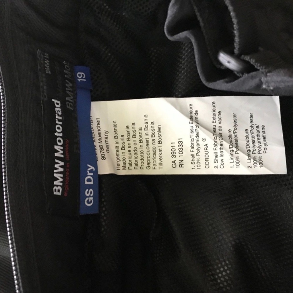 BMW motorrad GS dry pants